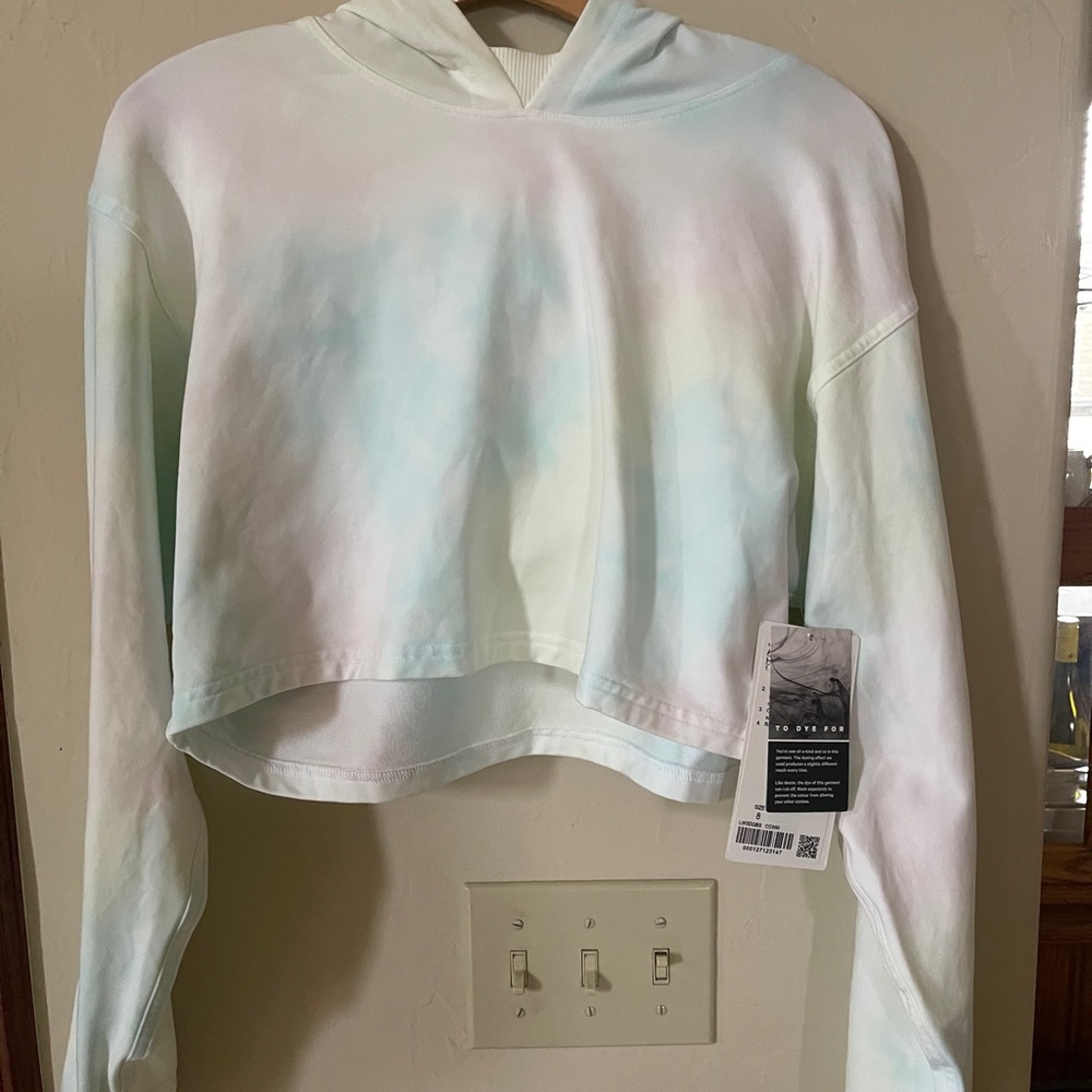 lululemon all yours cropped hoodie